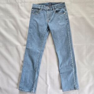 GAP Straight Leg Light Blue Jeans Youth Size 12 Excellent Like New Condition!